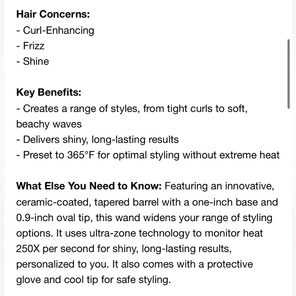 New In Box- GHD creative curl wand - Picture 11 of 13